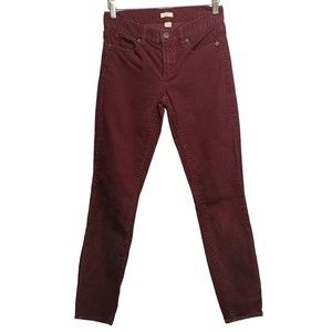 J.CREW CORDS PURPLE, SIZE 25/4